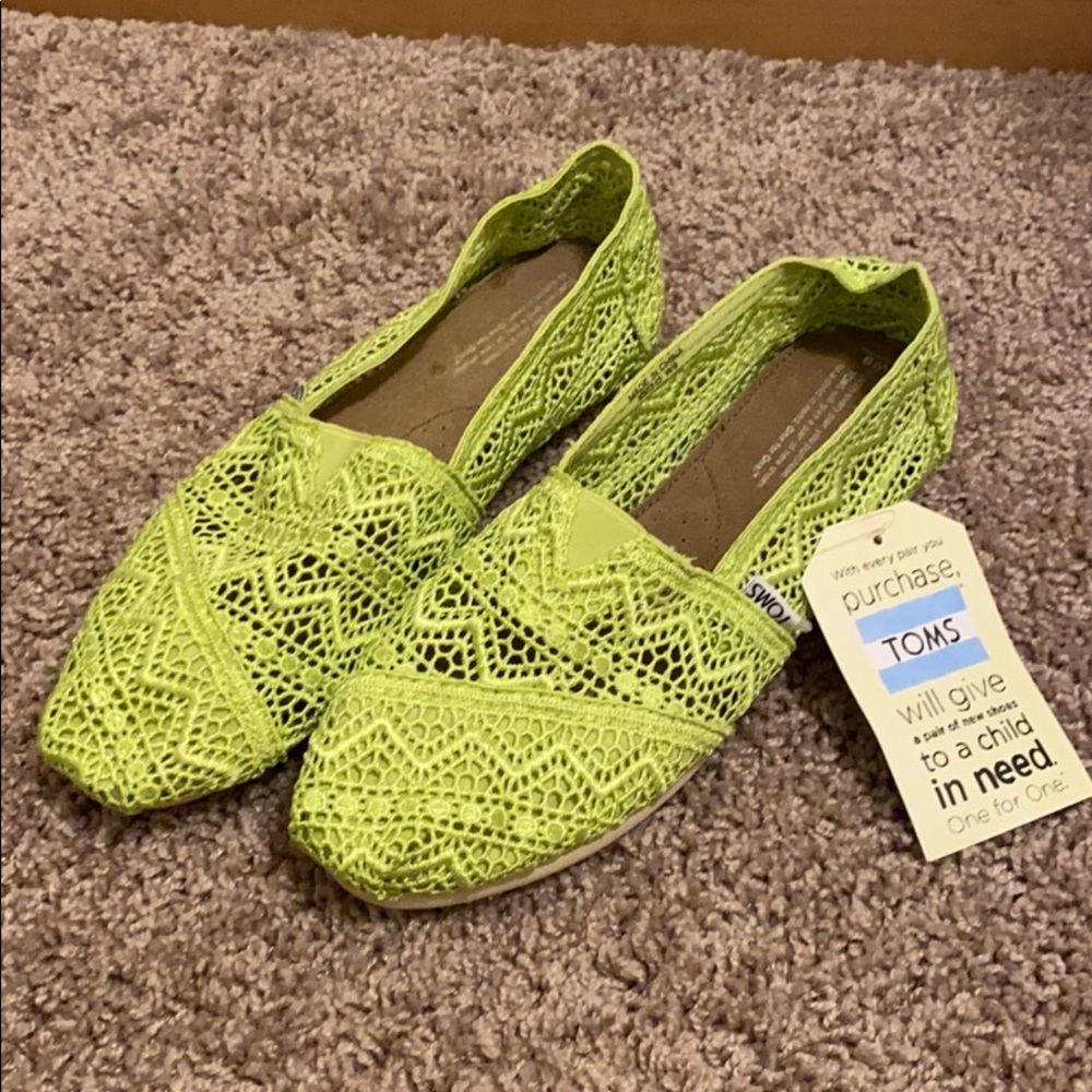 Lime Green Toms
